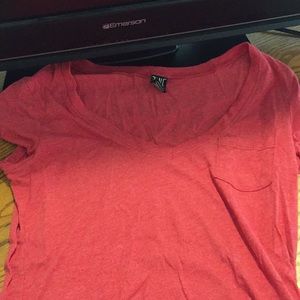 Zumiez vneck pocket T-shirt